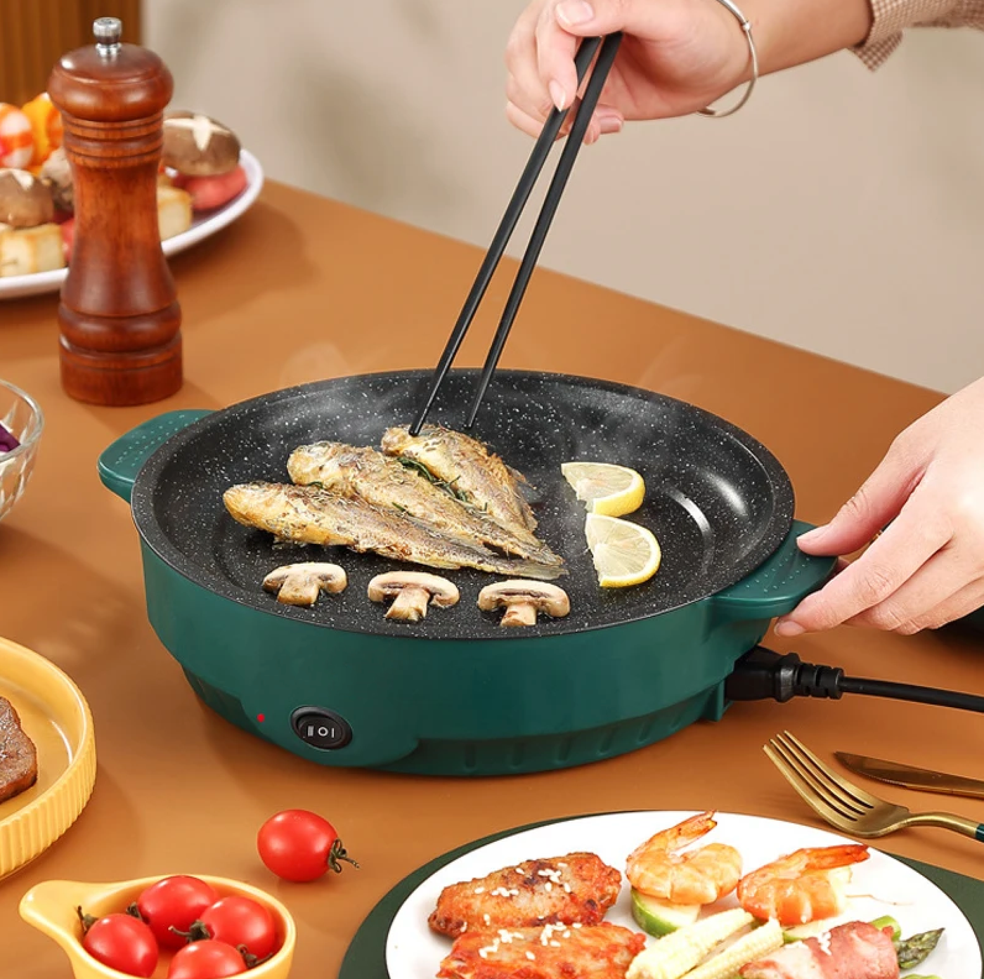 Electric Frying Pan 220V