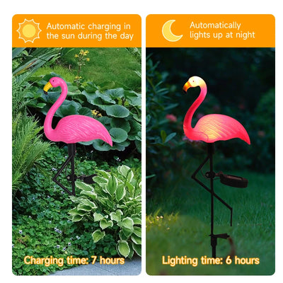 Solar Flamingo Light LED Outdoor